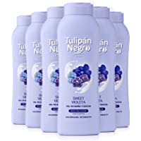 Tulipán Negro Gel De Baño Sweet Violeta Pack Uds X 720 Ml- 6 Unidad